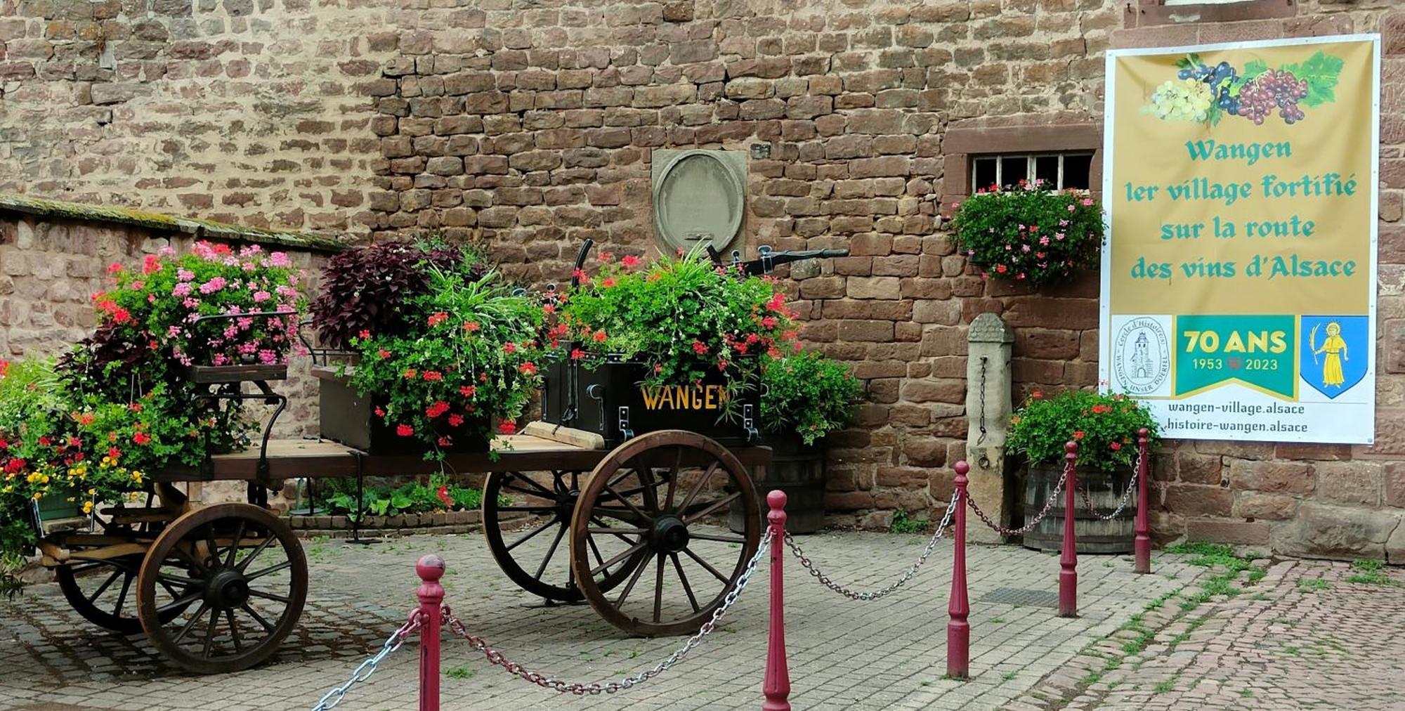 Gite De La Fontaine Wangen Esterno foto