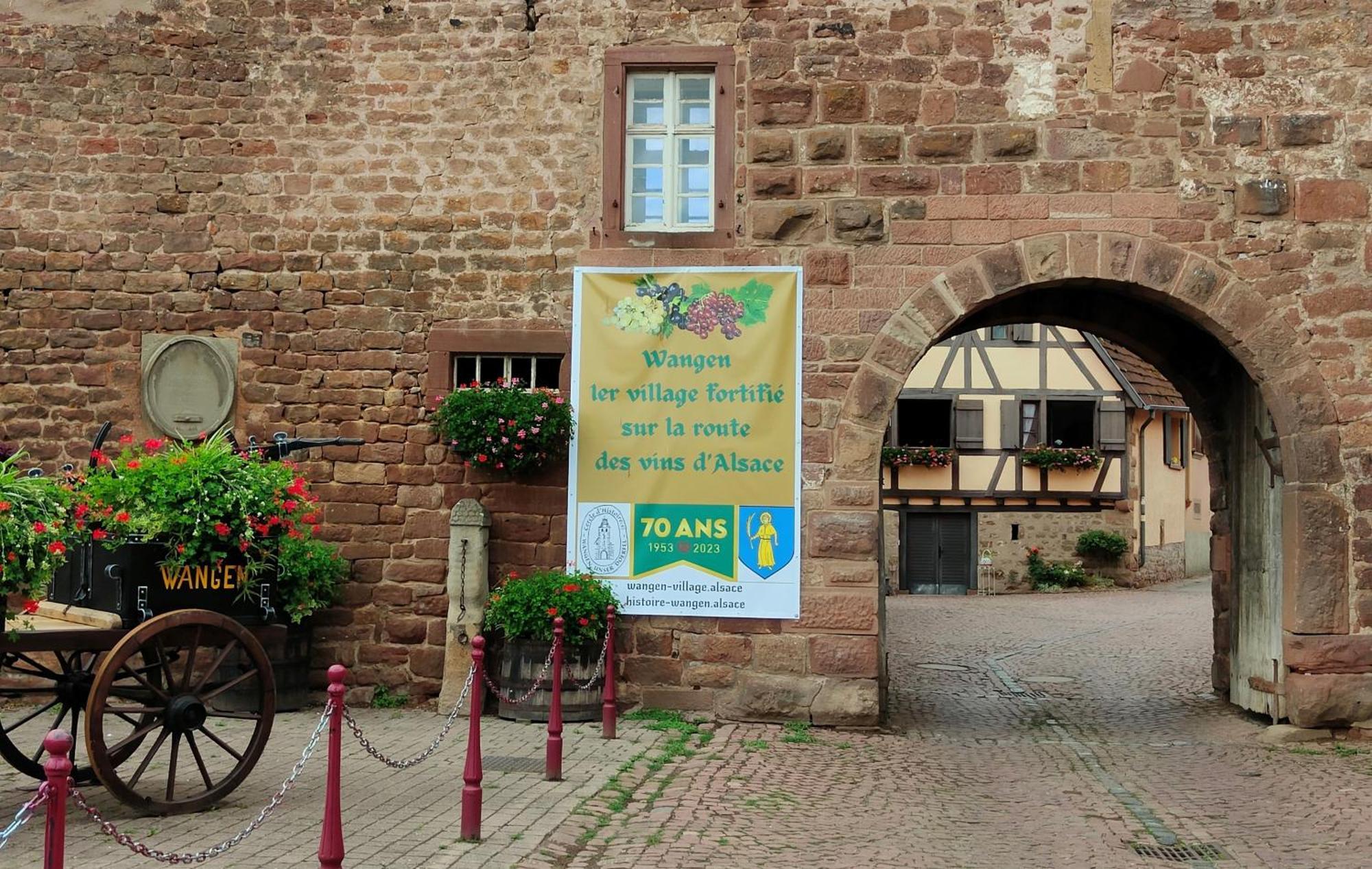 Gite De La Fontaine Wangen Esterno foto